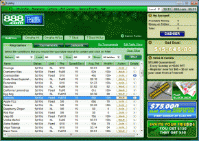 Poker lobby 888 poker