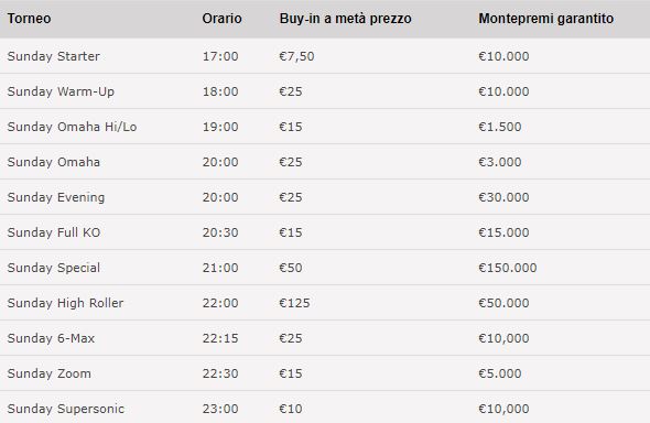 Half price pokerstars