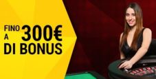 Tris di bonus su bwin live casinò: vinci fino a 300€!