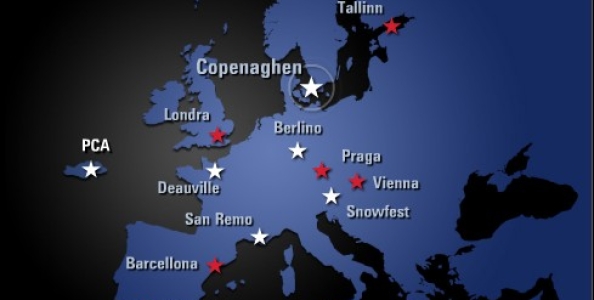 Programma EPT Copenaghen – European Poker Tour di Pokerstars