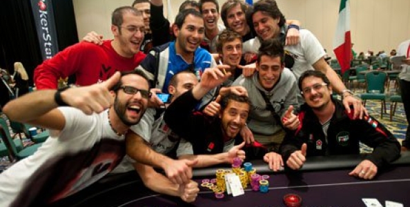 L’Italia vince le World Cup Of Poker al PCA 2011!