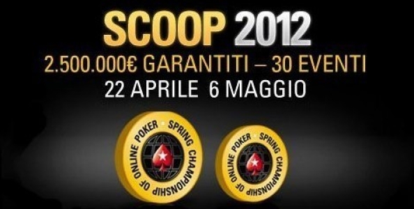 Main Event SCOOP: EL_MAGHICO84 comanda il chipcount. Prima moneta da 100.000 euro!