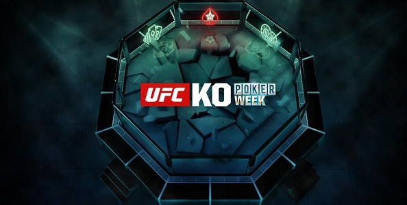 Parte la UFC KO Poker Week di PokerStars, dal 23 giugno 30 eventi per oltre un milione di garantito
