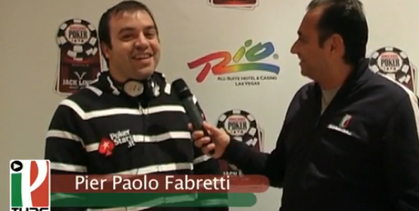 WSOP 2010, bene Fabretti