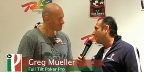 WSOP 2010 – Video intervista Greg Mueller – Pro di FullTilt Poker