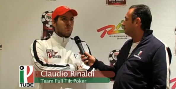 WSOP 2010 – Video Intervista a Claudio Rinaldi di FullTilt Poker