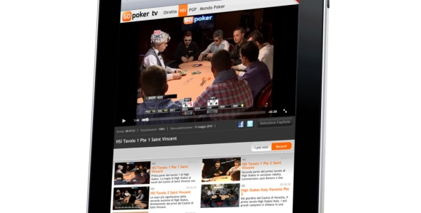 GdPoker TV su IPad
