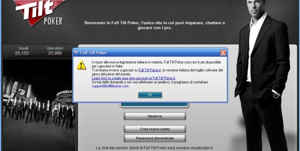 Blocco di Full Tilt – Stop al panico, è solo un errore