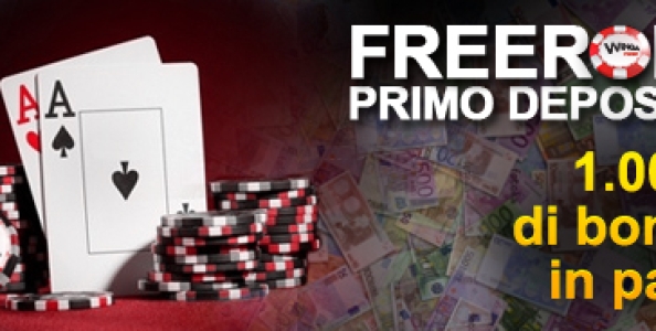 Freeroll Primo Deposito su Winga Poker