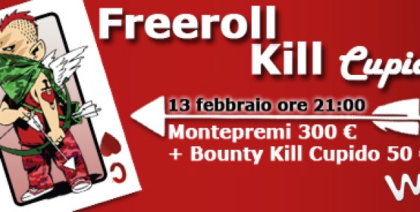 Freeroll Kill Cupido su Winga Poker con Vito Planeta