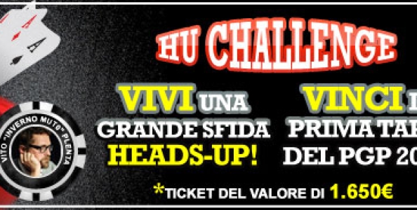 HU Challenge: su Winga Poker in palio la prima tappa del PGP 2011