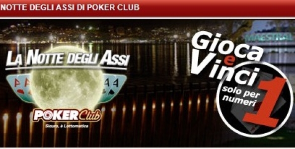 Notte degli Assi: satelliti online su PokerClub per la tappa in Montenegro