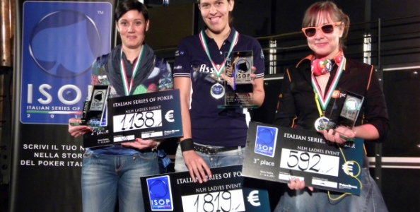 ISOP – Federica Massari trionfa nel ladies event, un successo il day1b al main event