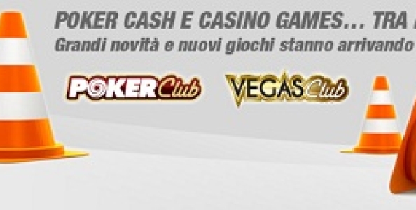 Cash Game su PokerClub: Lottomatica parte il 7 Luglio?