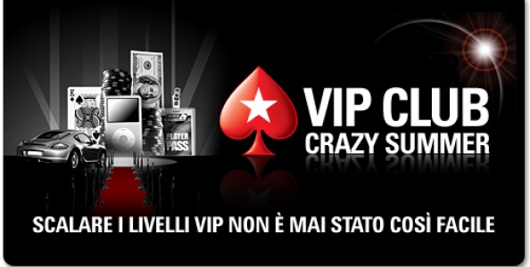 VIP Crazy Summer su Pokerstars.it