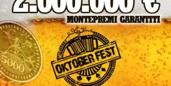 Oktober Fest su Peoples Poker: 2 milioni di euro distribuiti in 2 settimane !