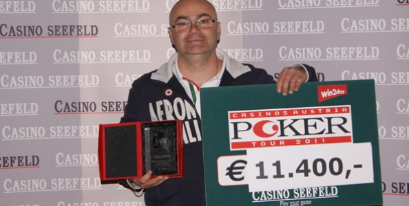 Mountain Poker Party Seefeld: Giuseppe Nesci sul podio!