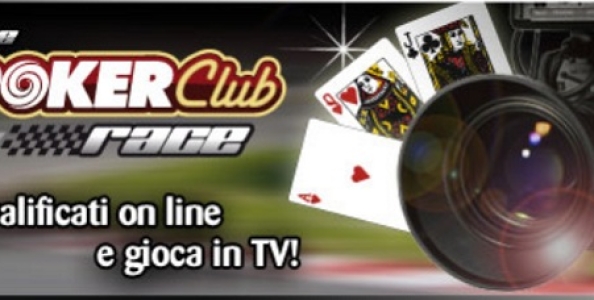 PokerClub ti manda in TV con “The PokerClub Race”