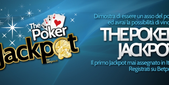 Vuoi partecipare al Poker Jackpot su BetPro?