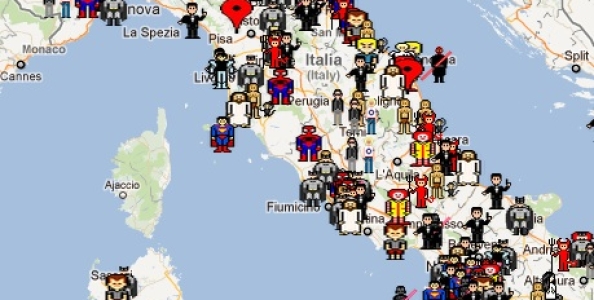 La mappa dei Pokeristi italiani