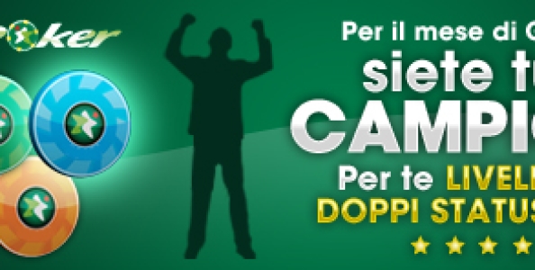 Gennaio da Campioni su Sisal Poker!