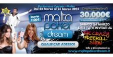 Malta Poker Dream – Marzo 2012