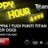 Oggi Raddoppia i punti con l’Happy Hour di TitanBet!