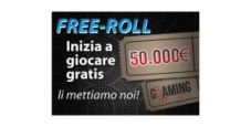 Glaming Poker: in palio 50.000 euro di premio con i freeroll!