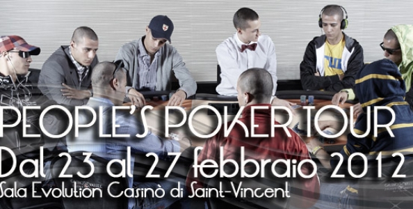 Video diretta streaming PPT Saint Vincent – People’s Poker Tour