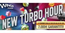 Winga Poker: 7.000 euro in palio con i tornei NewTurbo!