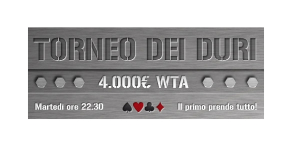 Torneo dei Duri su Winga Poker!