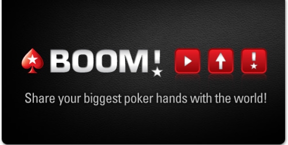Su PokerStars arriva “Boom!”: potrai condividere le tue mani appena giocate!