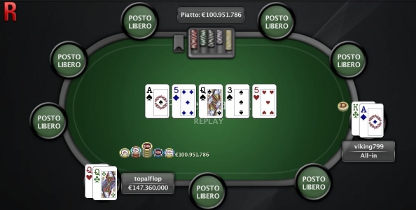 Sunday Million: nessun deal, “topalflop” vince 257.000 €!