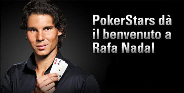Rafa Nadal è il nuovo testimonial di PokerStars!