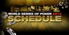 Ecco il programma ufficiale delle WSOP 2012!