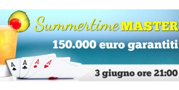 Winga Poker: torna il “Summertime Master” da 150.000 euro. Qualificati online!