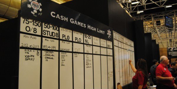 WSOP 2012 – Cash Game Live a Vegas: lo giocano i pro?