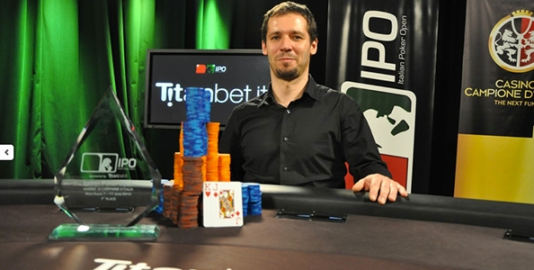 IPO – A Stefano Gaggini la settima tappa dell’Italian Poker Open