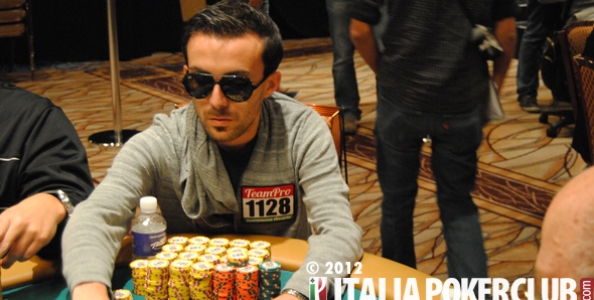 WSOP 2012 – Gianluca Mattia secondo chipleader all’evento 56!