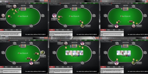 Multitablare su PokerStars