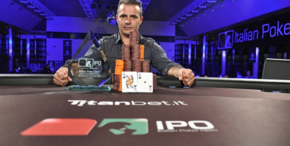 Italian Poker Open – Trionfa Cristaudo nell’edizione dei record