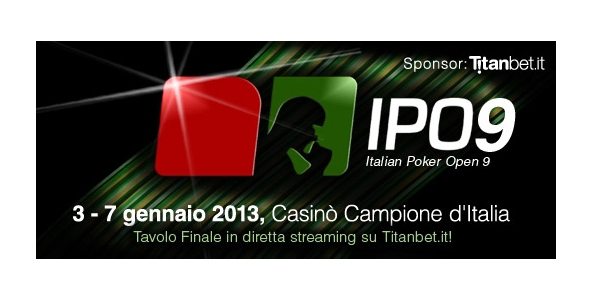 Qualificati al prossimo Italian Poker Open con Titanbet Poker!