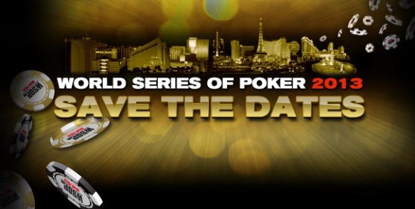 WSOP 2013: ecco il calendario ufficiale!