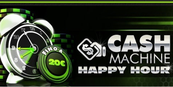 NetBet raddoppia il tuo deposito con Cash Machine Happy Hour!