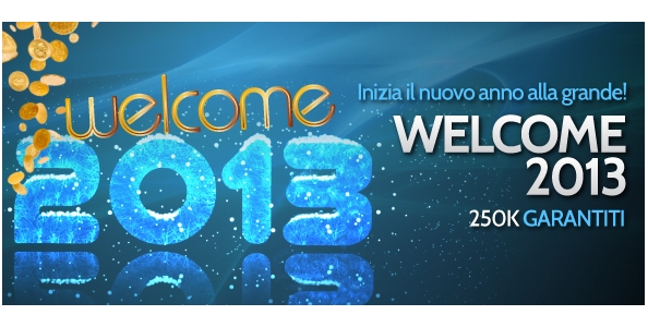 Gioca il “Welcome 2013” su BetPro: in palio 250.000 euro garantiti!