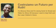 Alioscia Oliva e la beneficenza: Costruiamo un futuro per Ruth!