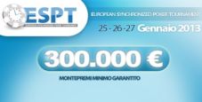 Segui la prima tappa ESPT in diretta video streaming!
