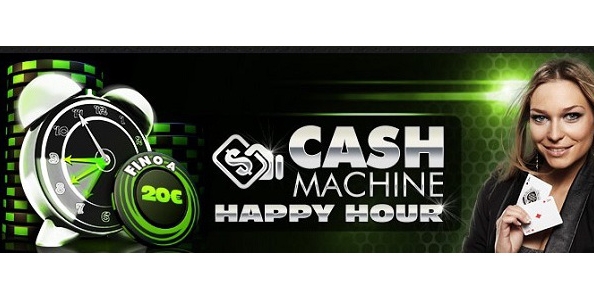 Cash Machine Happy Hour: NetBet raddoppia la tua ricarica!