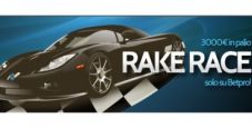Rake Race Betpro: scala la classifica e guadagna il primo posto!