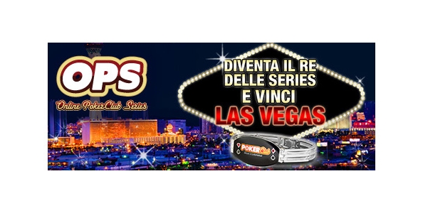 Arrivano le OPS di Poker Club: vinci la classifica e vola a Las Vegas!
